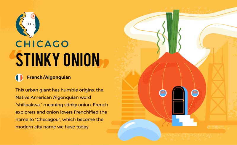 literal name of chicago - stinky onion