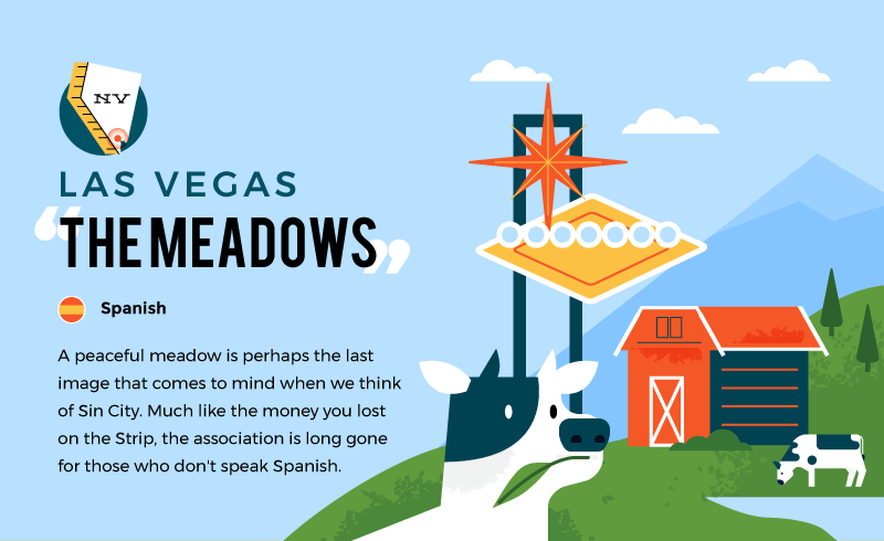 literal name of las vegas - the meadows