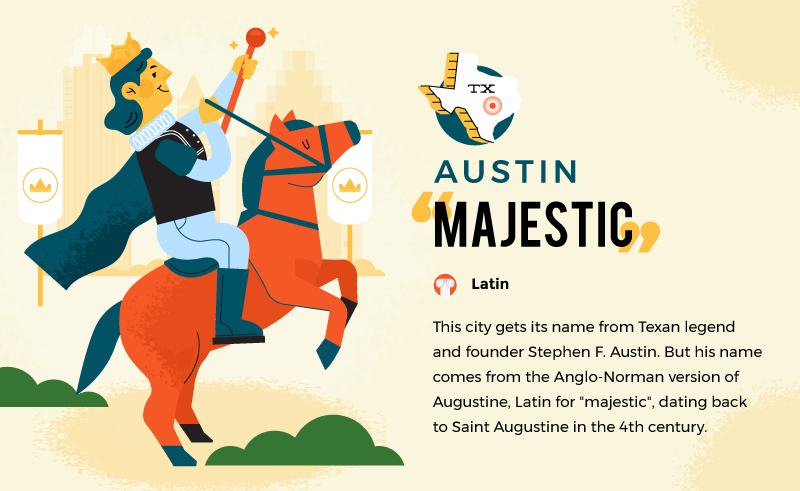 literal name of austin - majestic