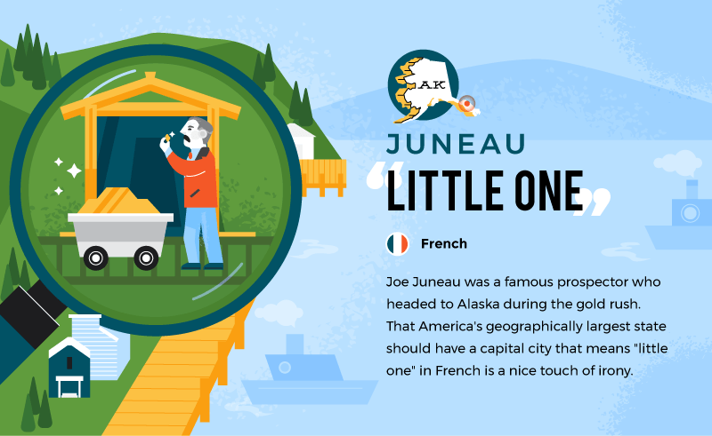 literal name of juneau - little one