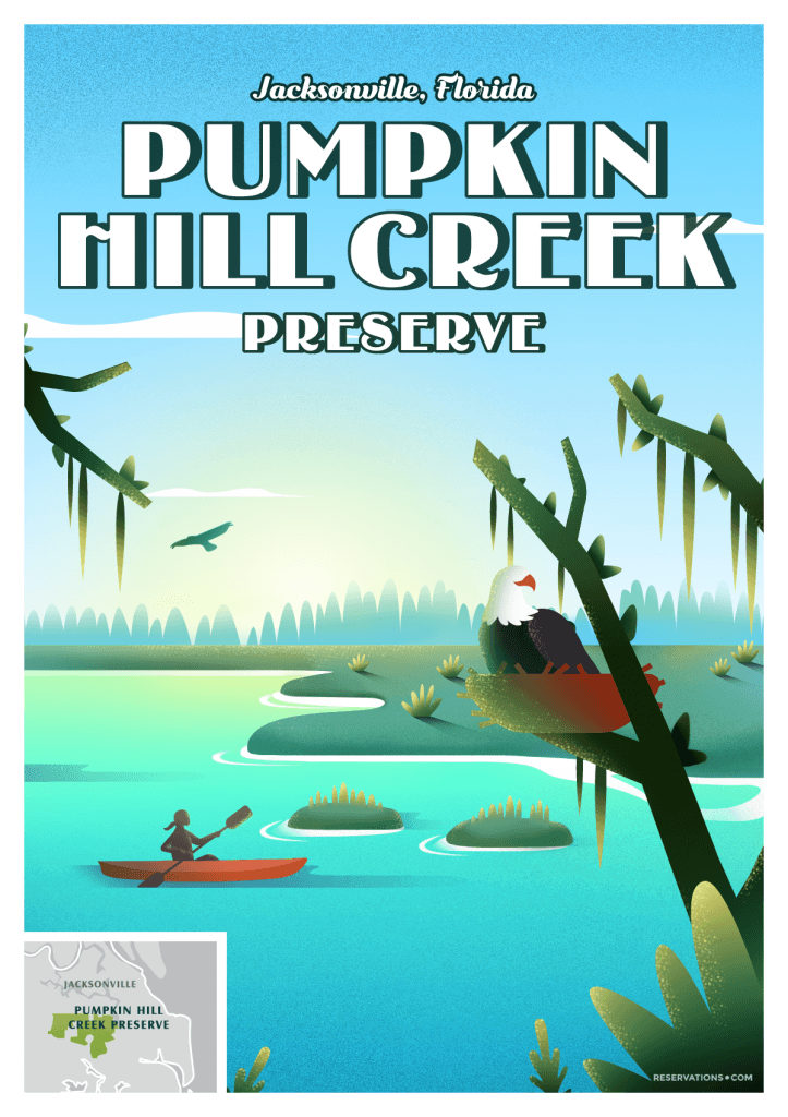 pumpkin hill creek preserve poster