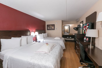 Premium Room, 2 Double Beds (Upgraded Bedding & Snack, Smoke Free)