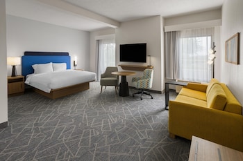 Deluxe Room, 1 King Bed with Sofa bed, Microwave