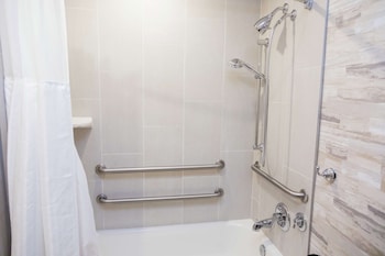 ADA Mobility Accessible, Premier Room, 2 Double Beds with Sleeper Sofa, Bathtub