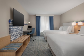 Standard Room, 2 Double Beds, Accessible (Communications)