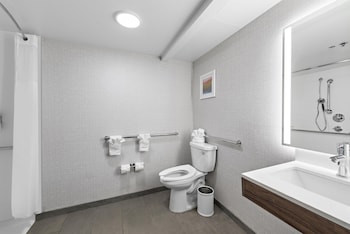 Room, 2 Queen Beds, Hearing Accessible, Microwave (Mobility, Hearing, Roll-In Shower)