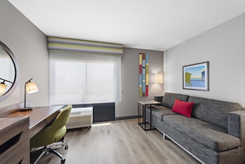 Room, 1 King Bed with Sofa bed, Microwave