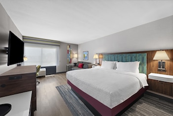 Room, 1 King Bed with Sofa bed, Microwave