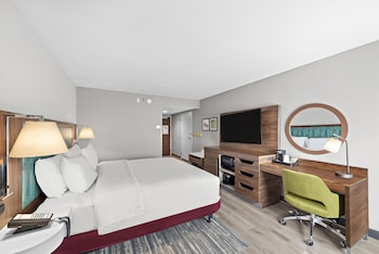 Room, 1 King Bed with Sofa bed, Microwave