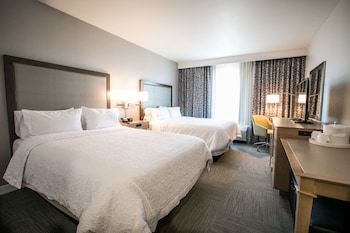 Room, 2 Queen Beds, Non Smoking, Refrigerator & Microwave