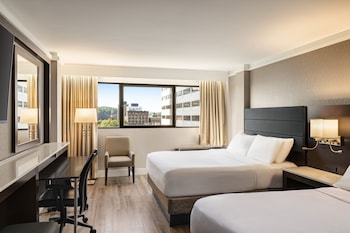 Standard Room, 2 Double Beds, Accessible (Mobility, Transfer Shower)