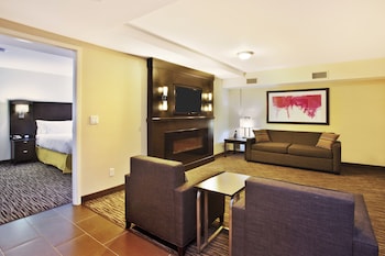 Suite, 1 King Bed, Accessible (Comm, Mobility, Roll Shwr)