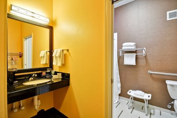 Suite, 1 Bedroom (Mobility/Hearing Access, Roll-In Shwr)