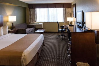 Standard Room, 1 King Bed, Non Smoking, Refrigerator & Microwave