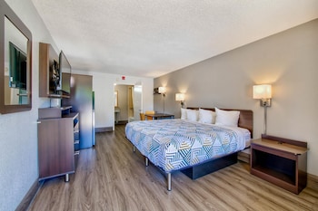 Deluxe Room, 1 King Bed, Non Smoking, Refrigerator & Microwave