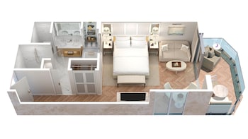 Premium Oceanfront King Corner Studio