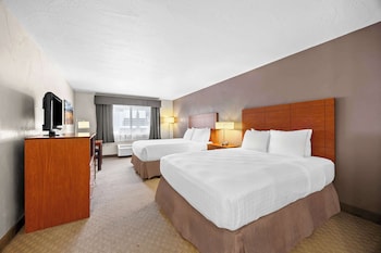 Standard Room, 2 Queen Beds, Non Smoking, Refrigerator & Microwave