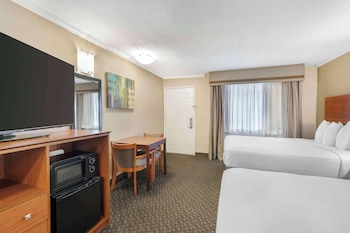 Standard Room, 2 Queen Beds, Non Smoking, Refrigerator & Microwave