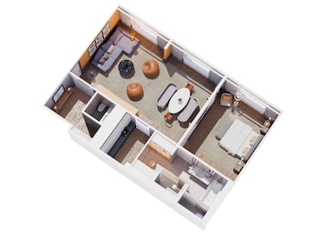 Luxury Suite, 1 King Bed, Kitchenette (Opera)