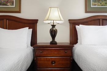 Standard Room, 2 Queen Beds, Non Smoking, Refrigerator & Microwave (Walk-in Shower;Larger Room)