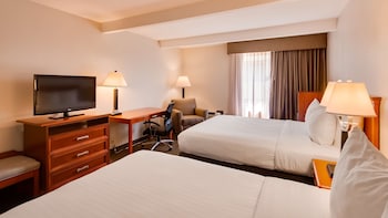 Standard Room, 2 Double Beds, Accessible, Refrigerator & Microwave