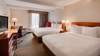 Standard Room, 2 Double Beds, Accessible, Refrigerator & Microwave