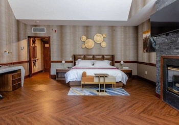 Executive Room, Hot Tub (Fireplace)