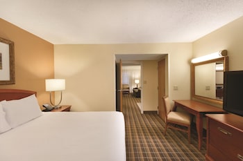Suite, 1 King Bed with Sofa bed, Microwave