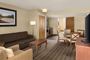 Suite, 1 King Bed with Sofa bed, Mobility Accessible, Microwave