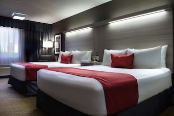 Standard Room, 2 Queen Beds, Non Smoking, Refrigerator & Microwave