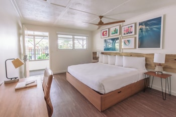 Room, 1 King Bed, Roll-in Shower, Poolside