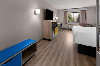 Room, 1 King Bed, Non Smoking, Refrigerator & Microwave