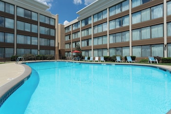 Standard Room, 2 Double Beds, Balcony, Pool View