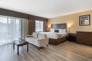Standard Room, 1 King Bed, Non Smoking, Refrigerator & Microwave