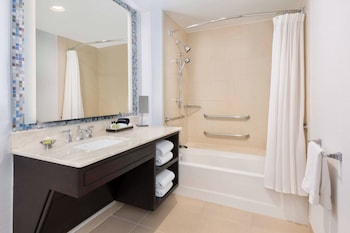 Traditional Room, 1 King Bed, Courtyard View (Mobility/Hearing Accessible, Tub)