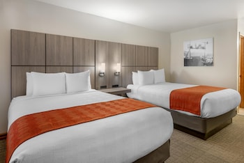 Standard Room, 2 Queen Beds, Non Smoking, Refrigerator & Microwave