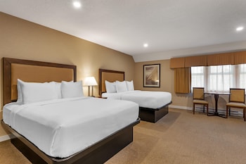 Standard Room, 2 Queen Beds, Non Smoking, Refrigerator & Microwave
