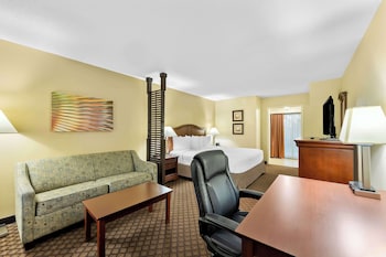 Suite, 1 King Bed, Non Smoking, Refrigerator & Microwave