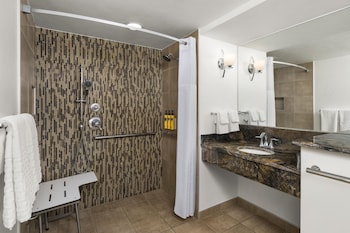 Standard Room, 1 King Bed, Accessible, Refrigerator & Microwave