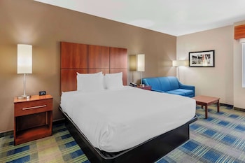 Standard Room, 1 King Bed, Non Smoking, Refrigerator & Microwave