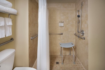Standard Room, 1 King Bed, Roll-in Shower (Communications Accessible)
