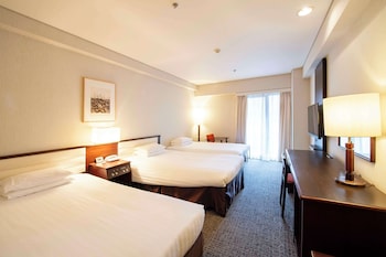 Standard Triple Room, Non Smoking, 2beds for 1-2 people (Gym Access,Shuttle from Kyoto Station)
