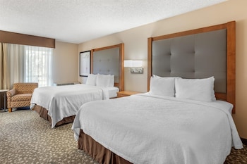 Standard Room, 2 Queen Beds, Refrigerator & Microwave, Ground Floor