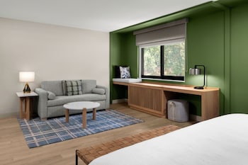 Suite, 1 King Bed (Mobility/Hearing Access, Roll-In Shwr)