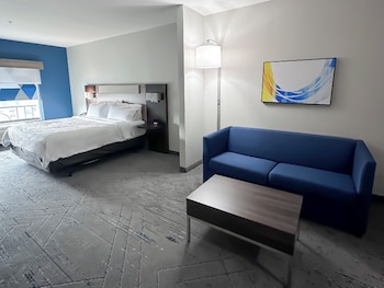 Suite, 1 King Bed with Sofa bed (Living Area)