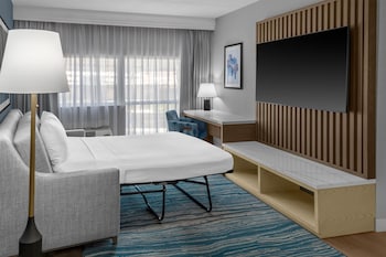 Junior Suite, 1 King Bed with Sofa bed, Hearing Accessible