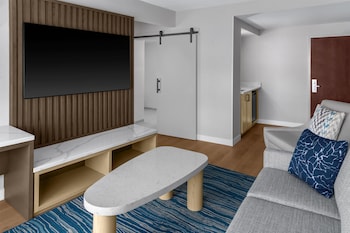 Junior Suite, 1 King Bed with Sofa bed, Mobility Accessible