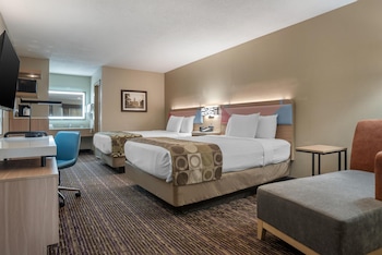 Standard Room, 2 Queen Beds, Smoking, Refrigerator & Microwave