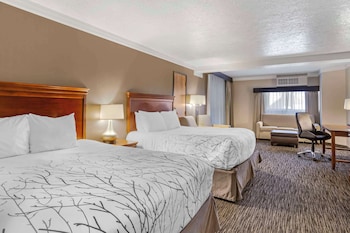 Standard Room, 2 Queen Beds, Refrigerator & Microwave (Oversized Room)