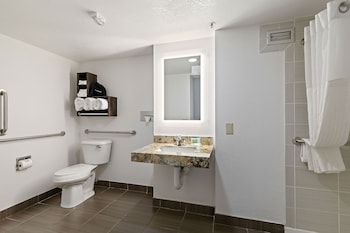 Room, 1 King Bed, Accessible, Non Smoking (Mobility/Hearing, Roll-in Shwr)